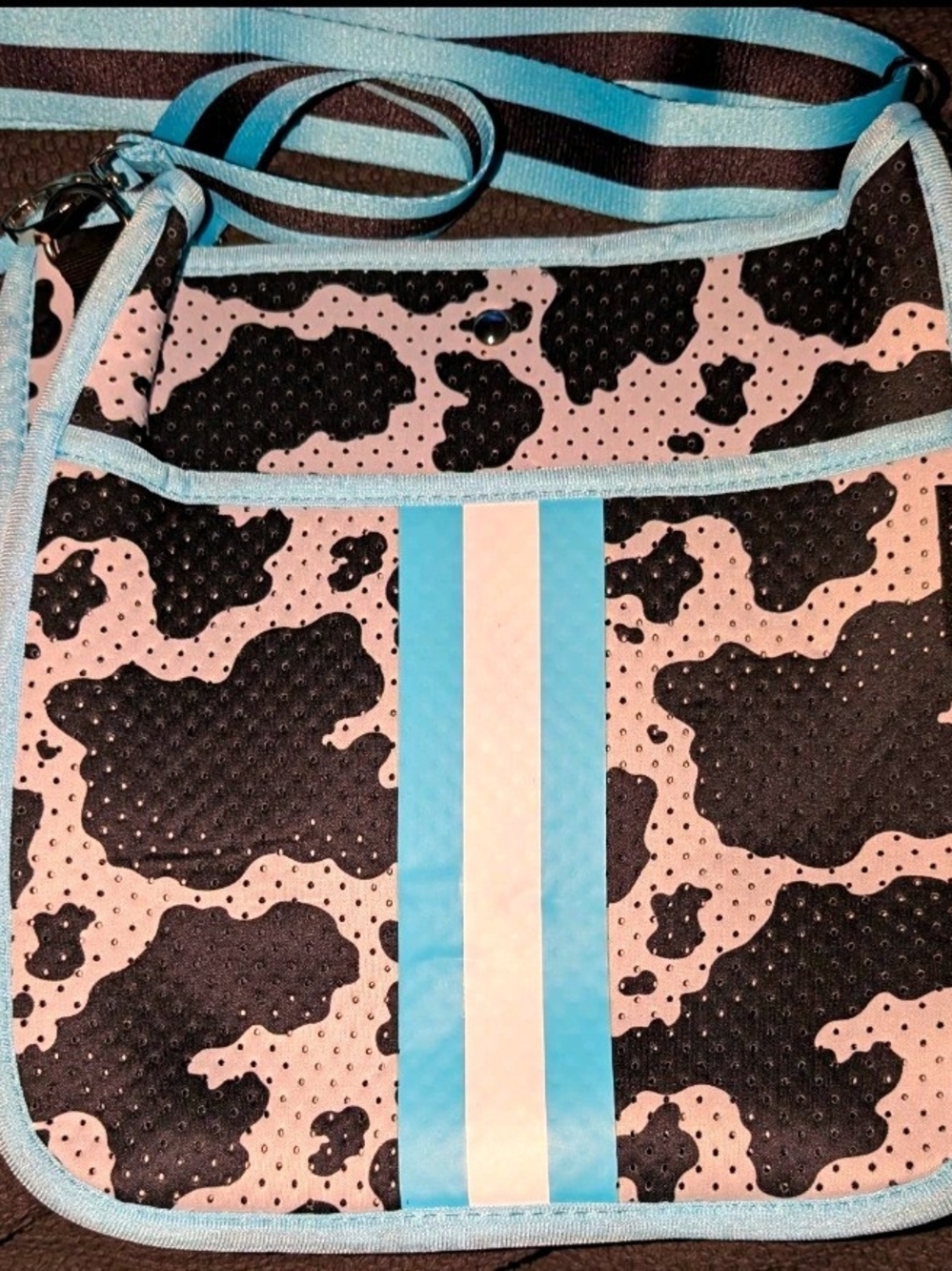 Simply Southern Cow Print Crossbody Bag